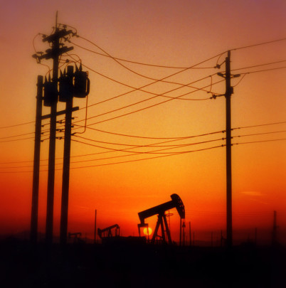 The sun is going down on oil!!